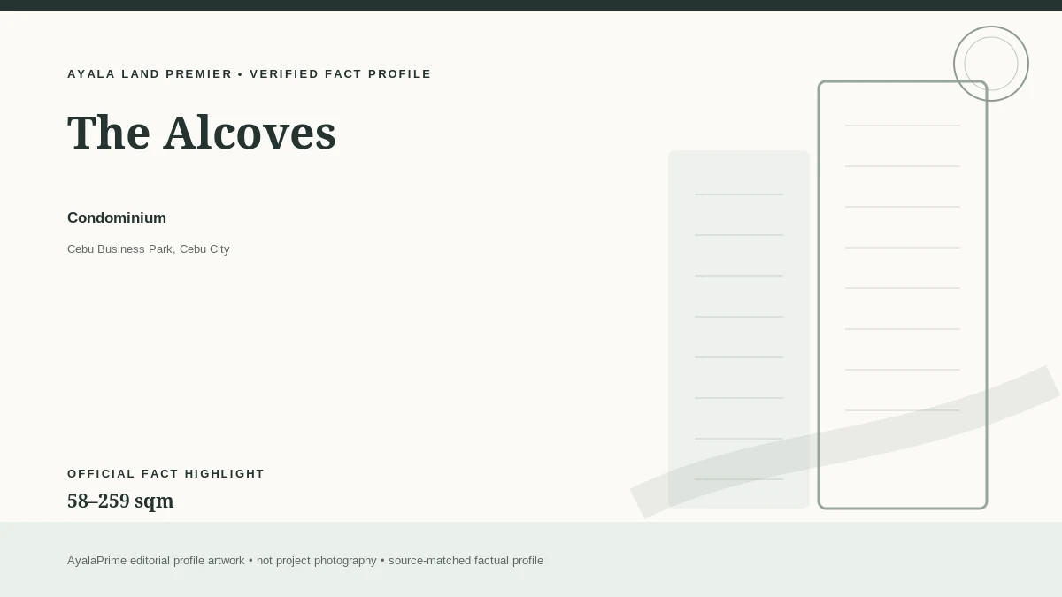 AyalaPrime editorial fact profile for The Alcoves