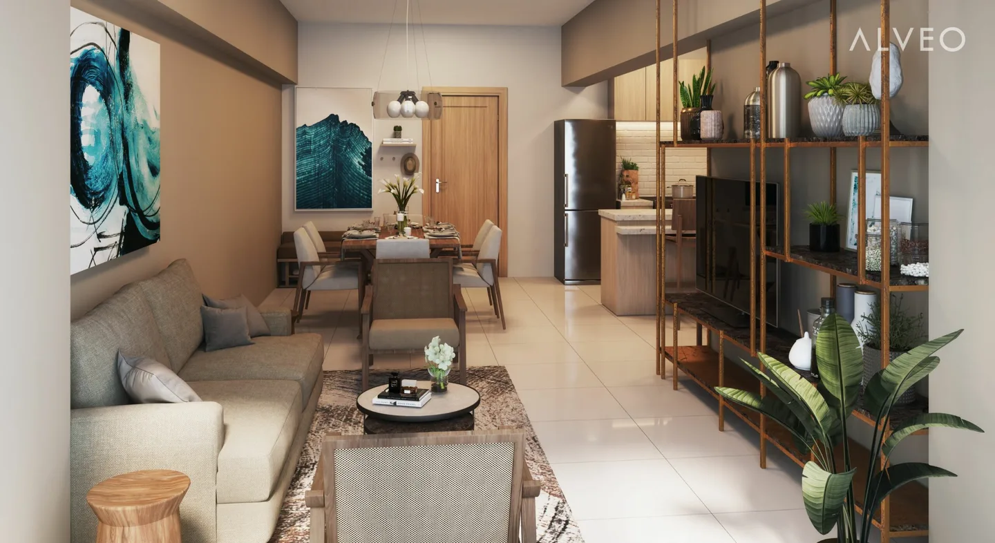 3BR living and dining
