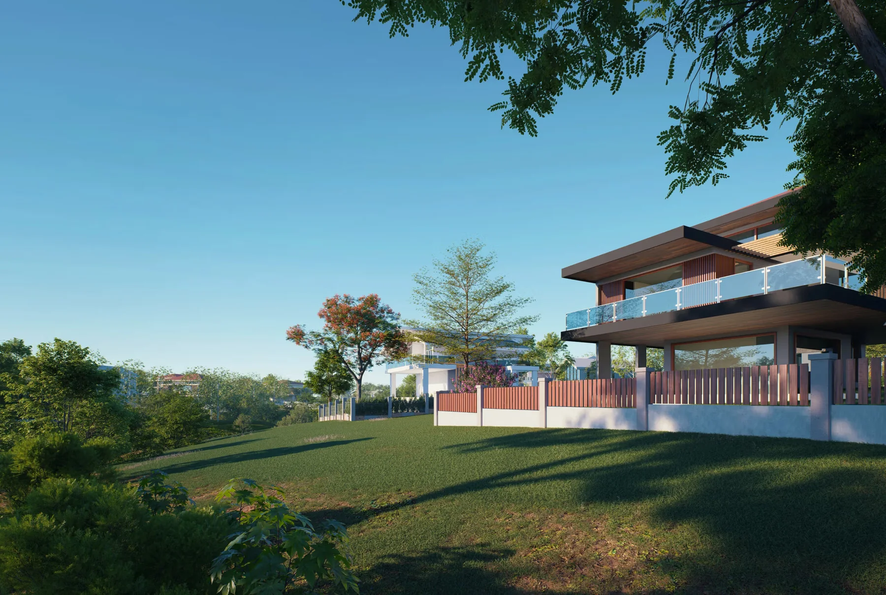 Landscape-led residential character