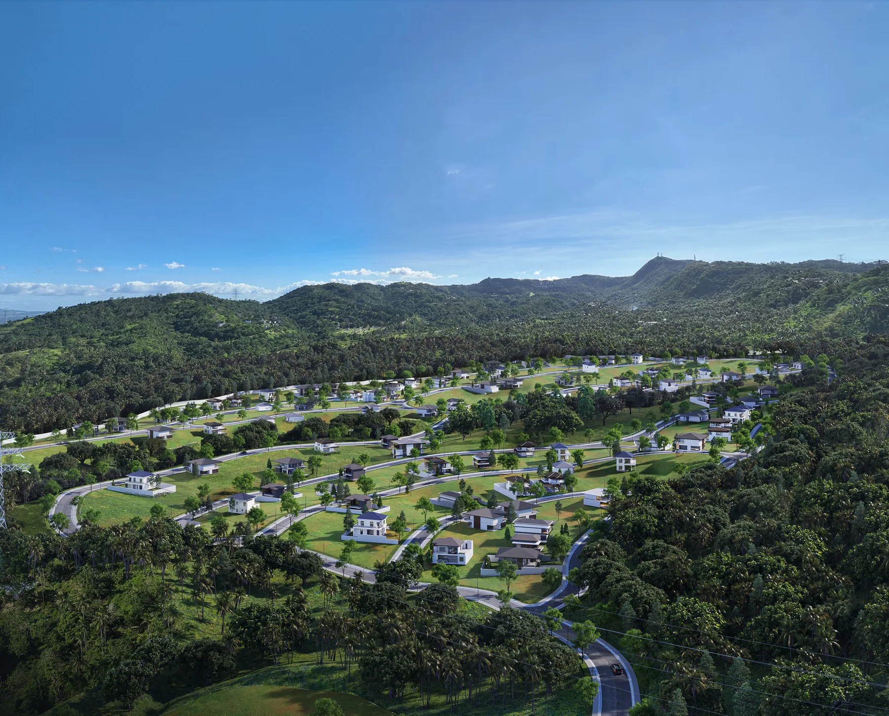 A residential landscape of openness
