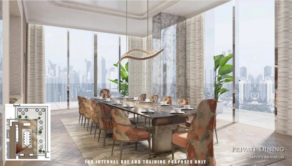 Private dining room