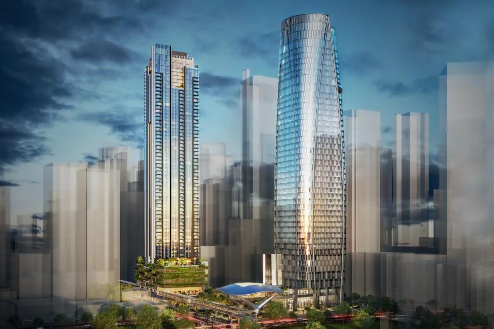 Dela Rosa Gardens district perspective
