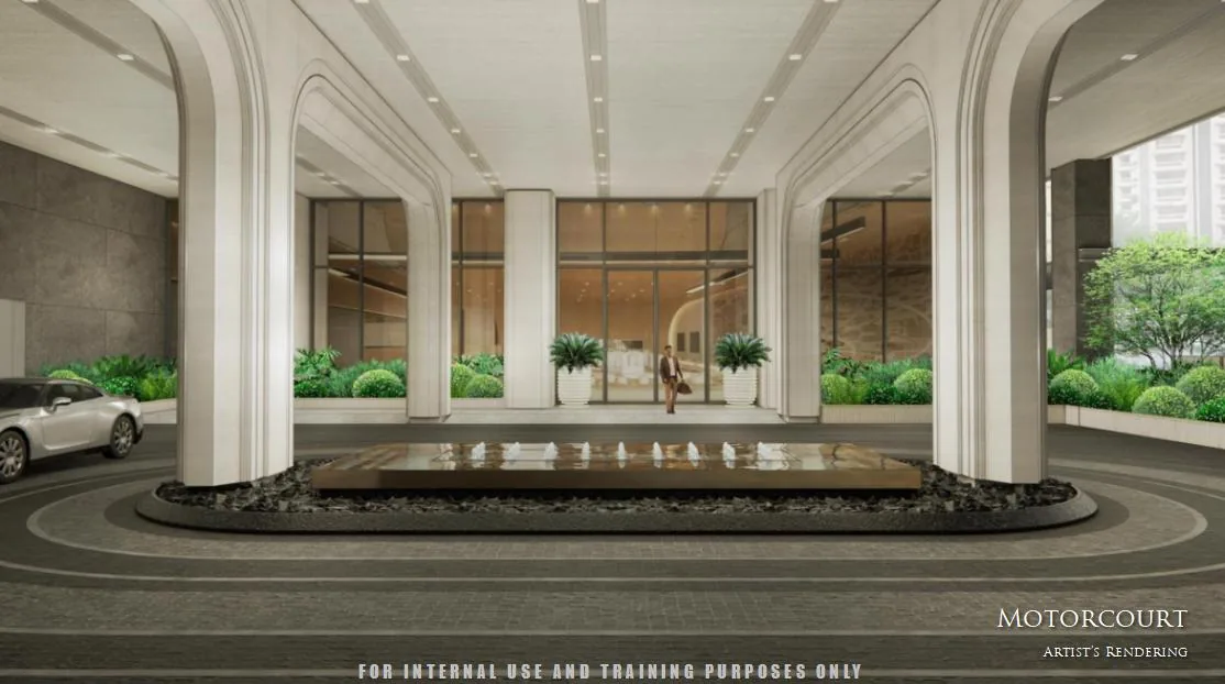 Residential motorcourt