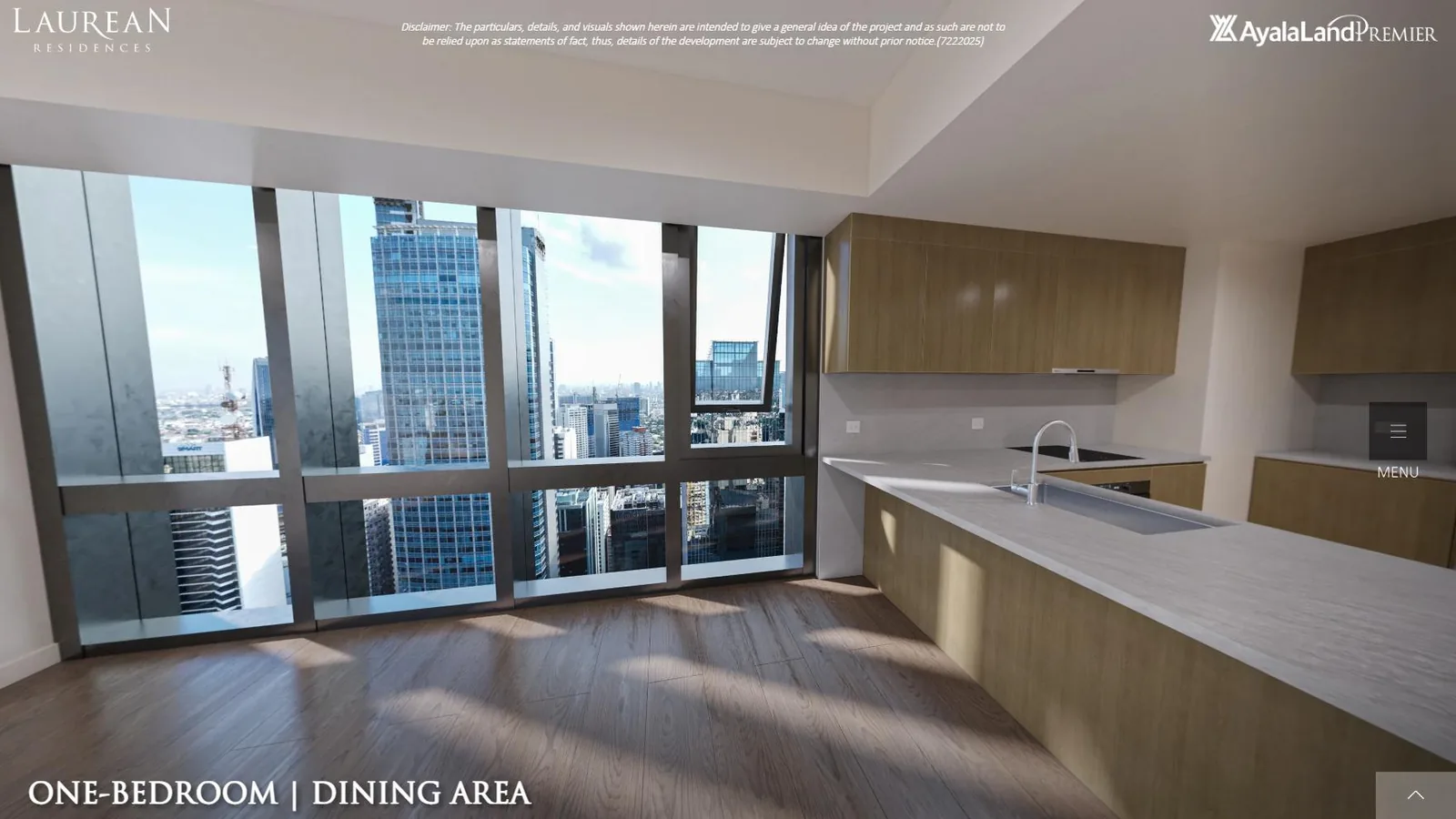 Suite dining and kitchen