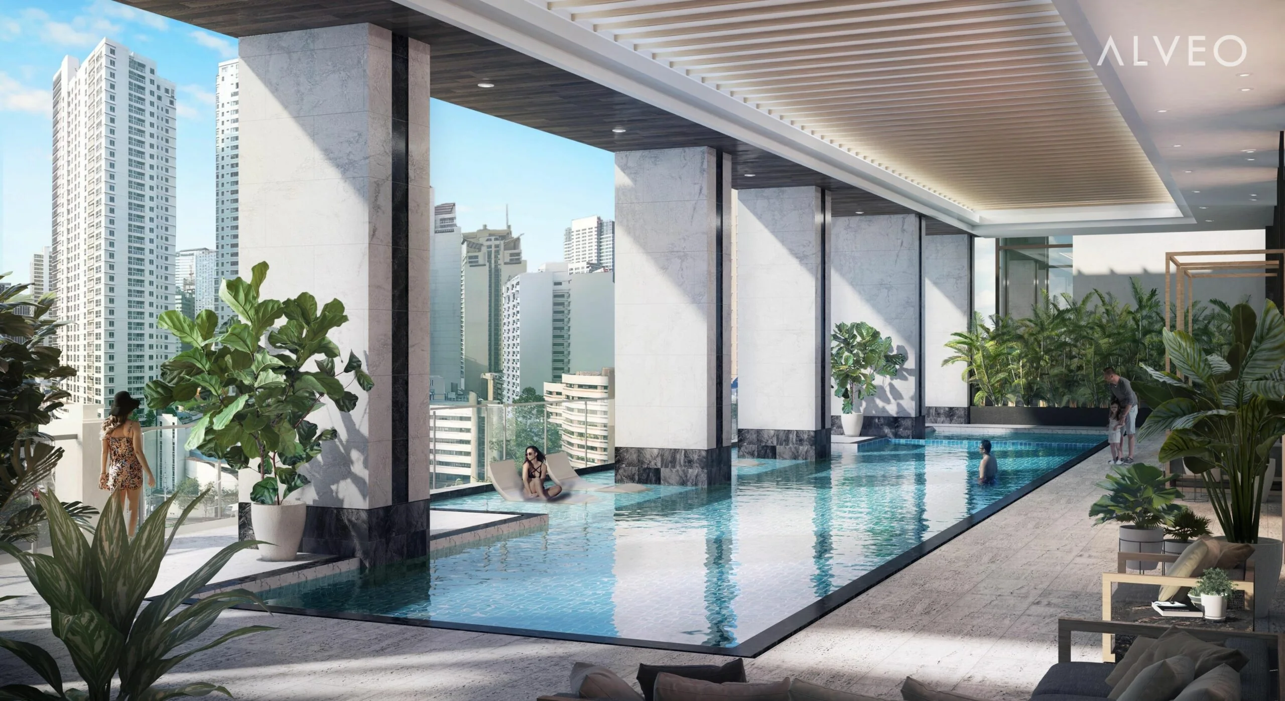 Pool area
