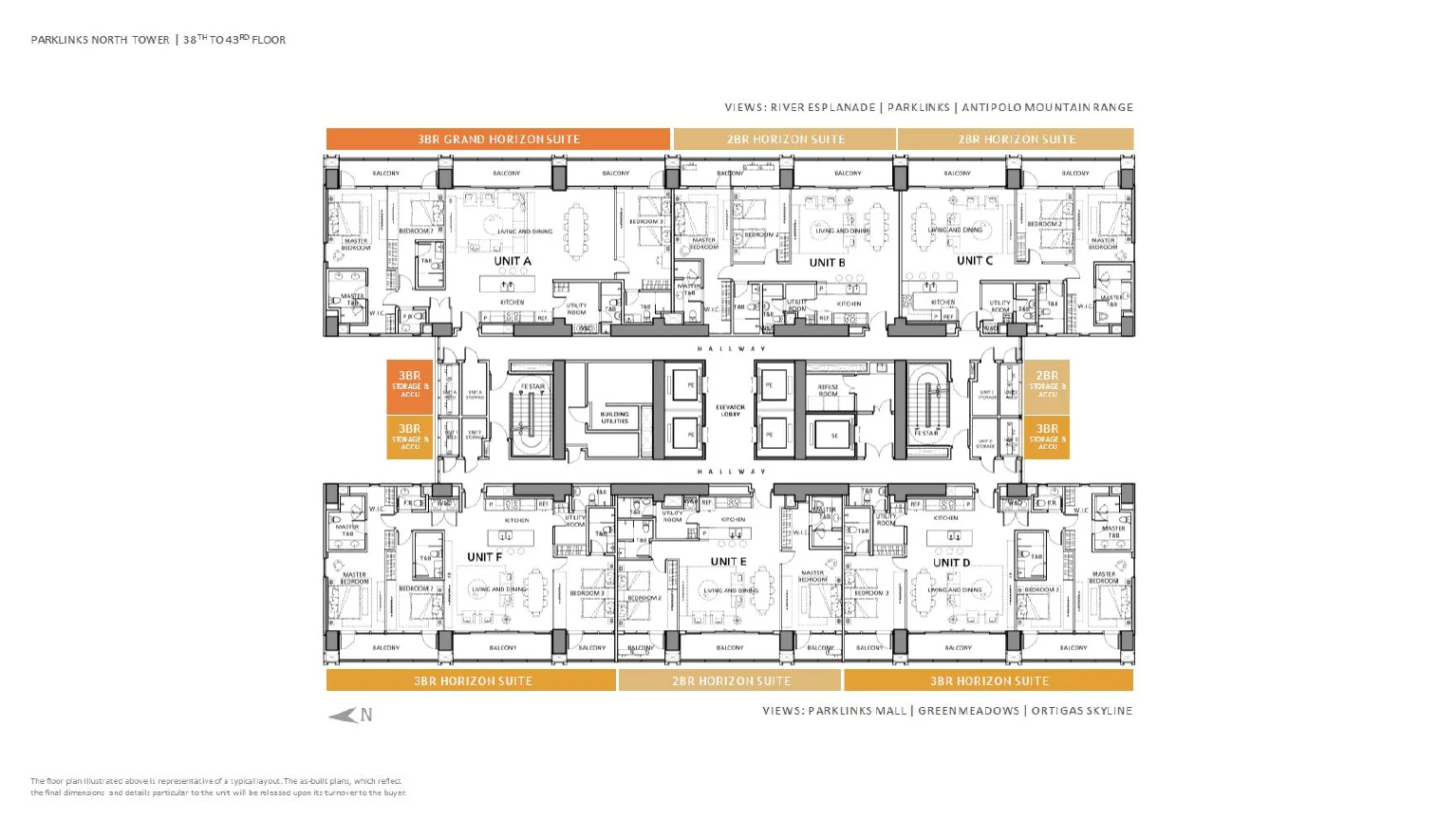 Parklinks North Tower floor plan · page 5