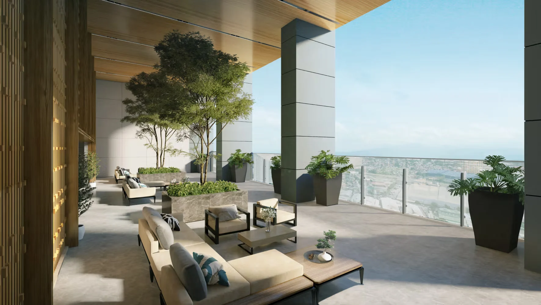 Outdoor lounge