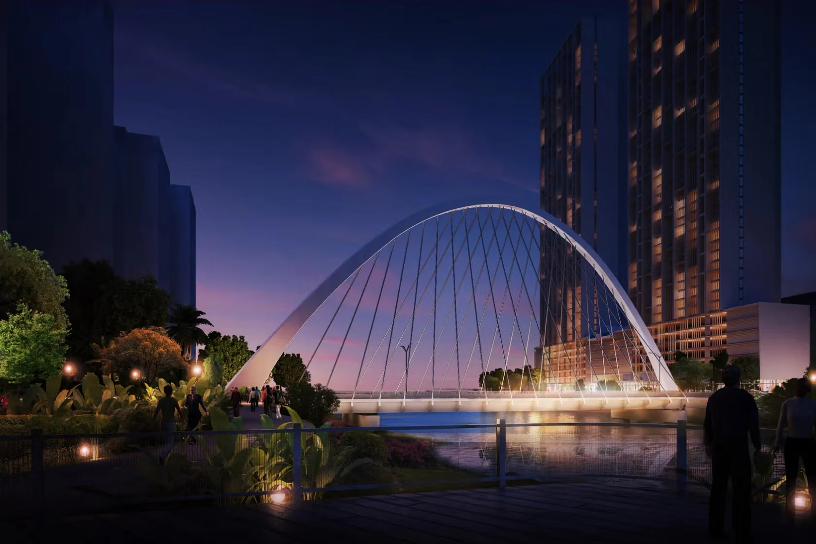 Parklinks bridge and estate connection