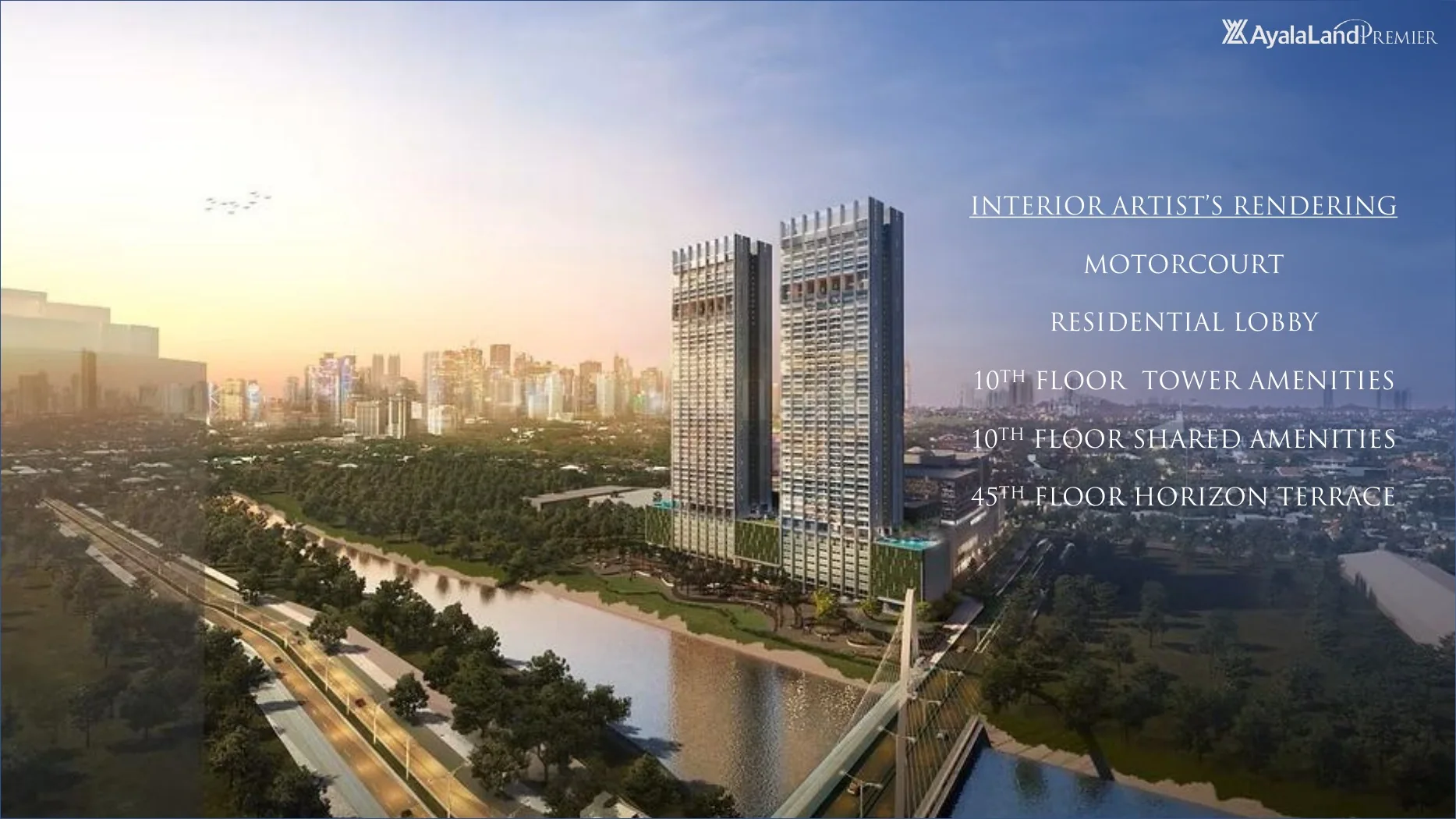 Parklinks residential towers estate view