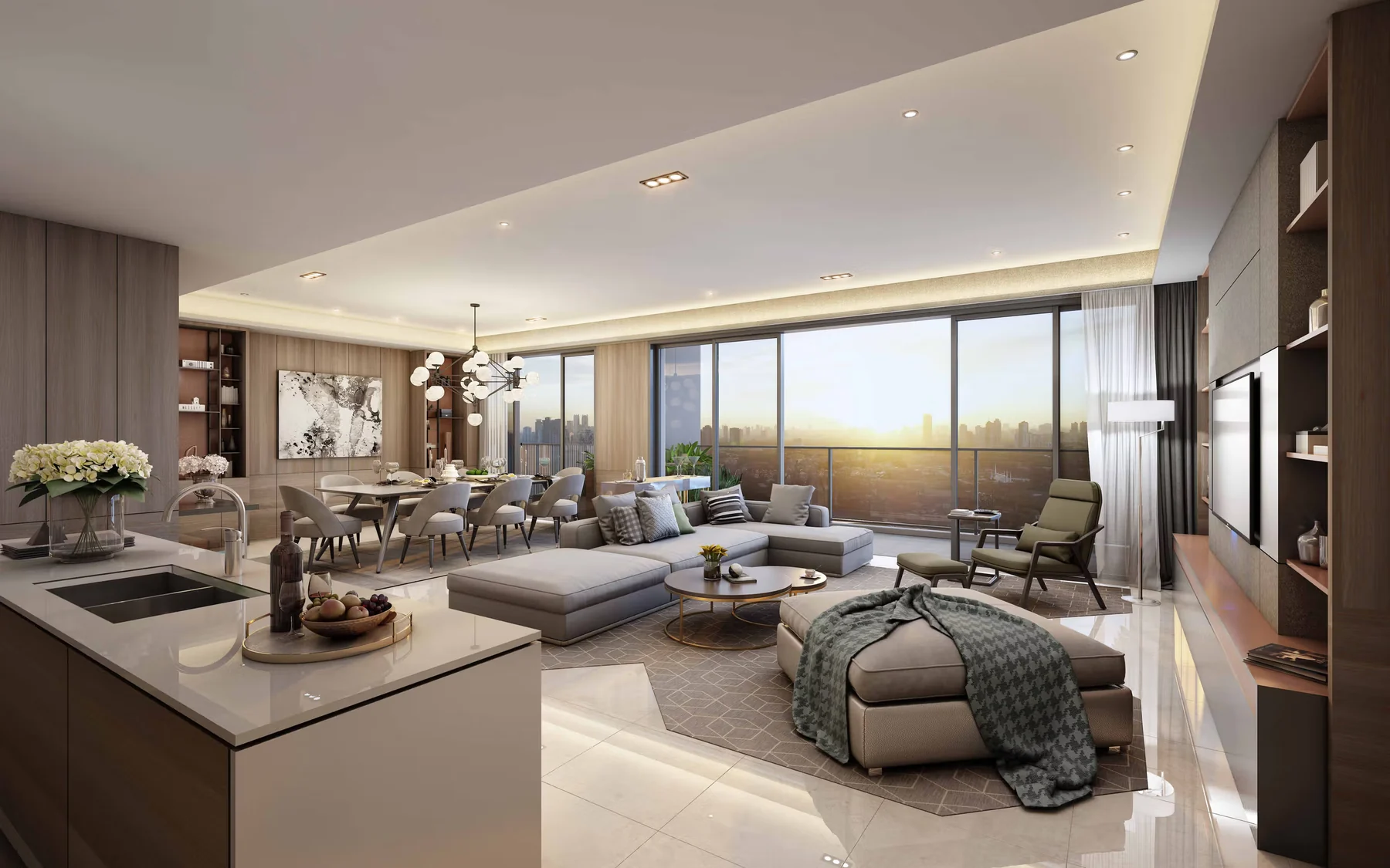 Parklinks North and South Towers Parklinks residence perspective