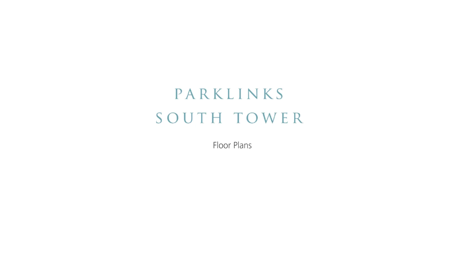 Parklinks South Tower floor plan · page 1