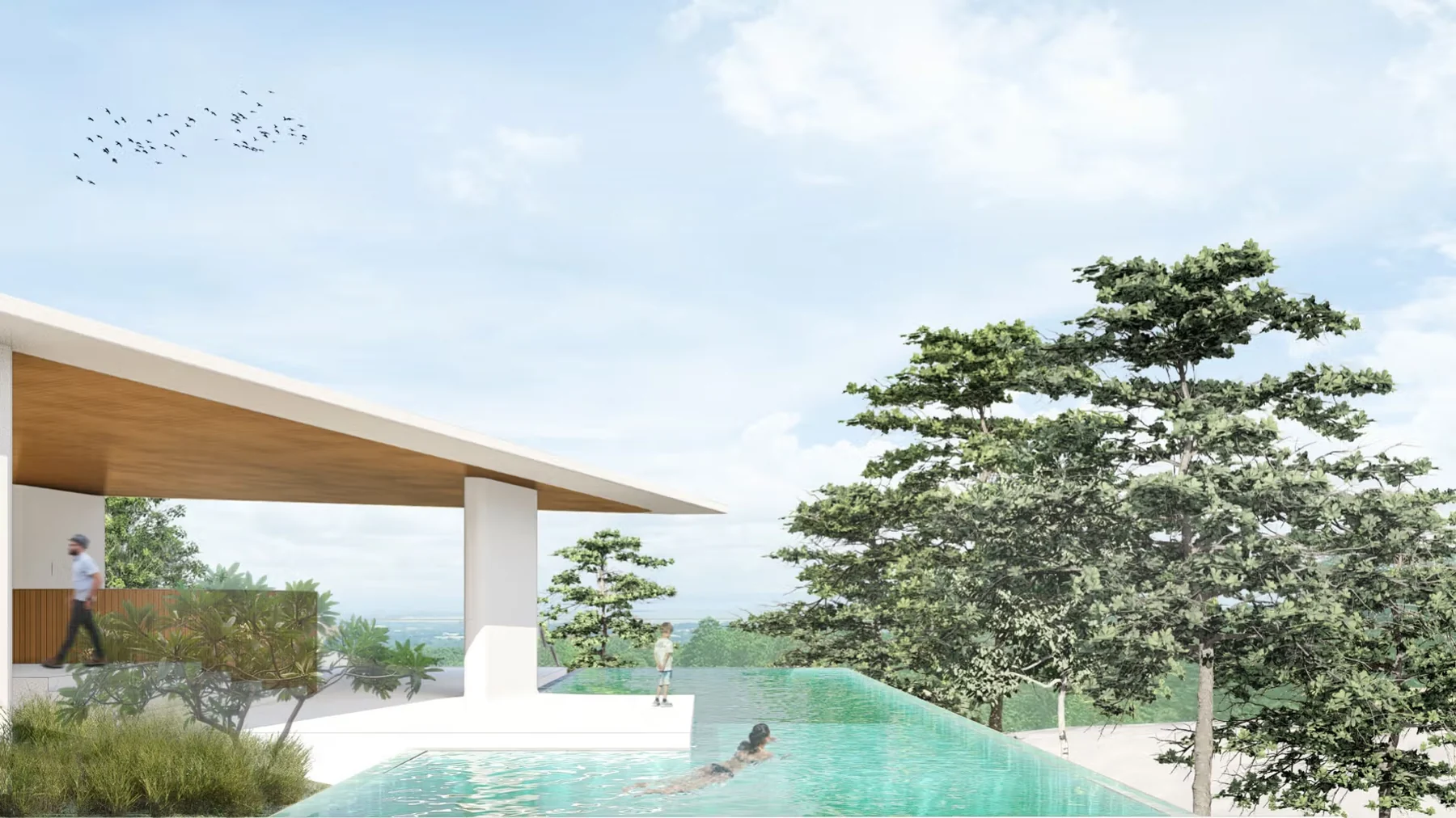 Social and lounge setting